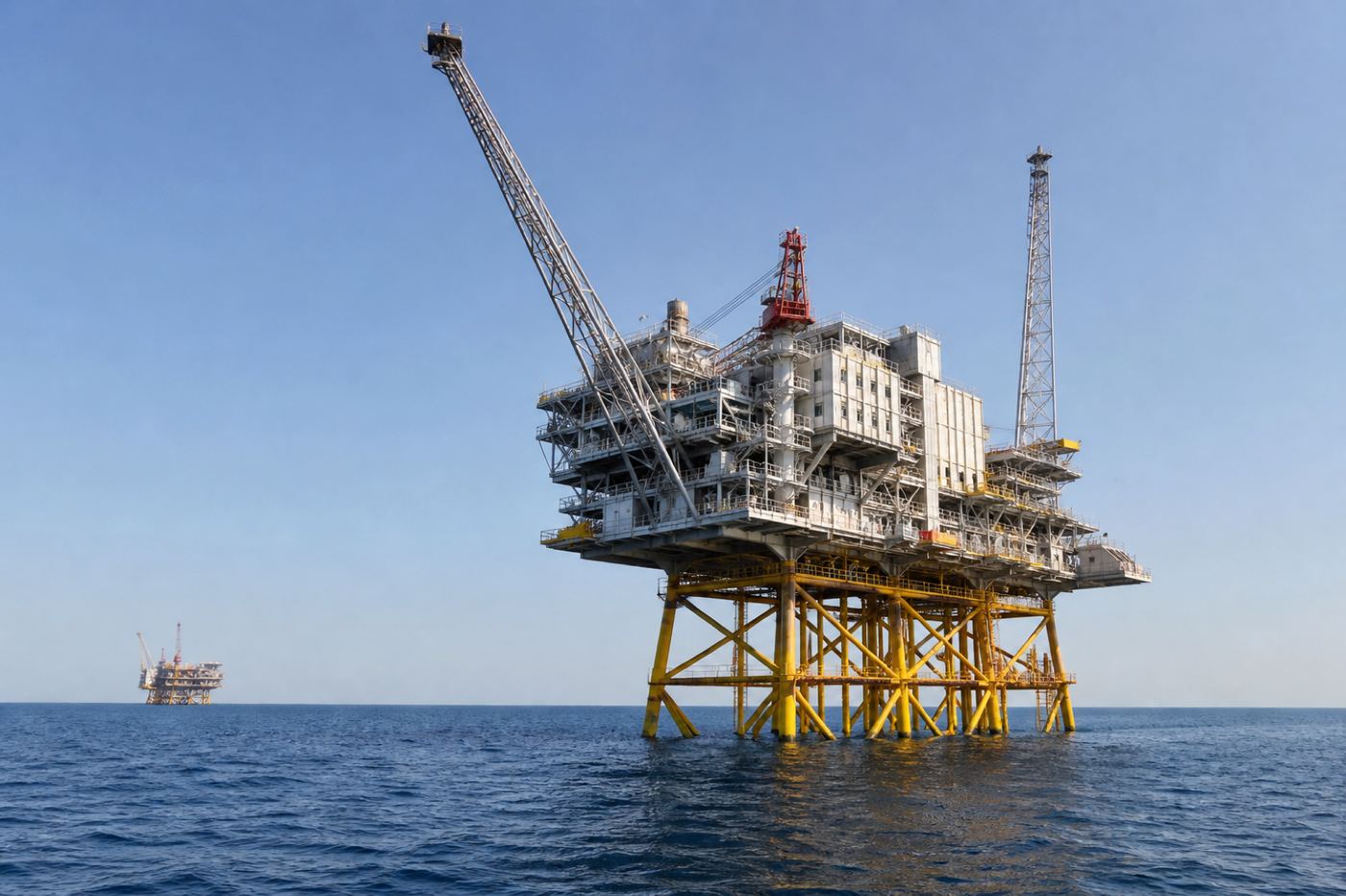 Offshore oil and gas platform