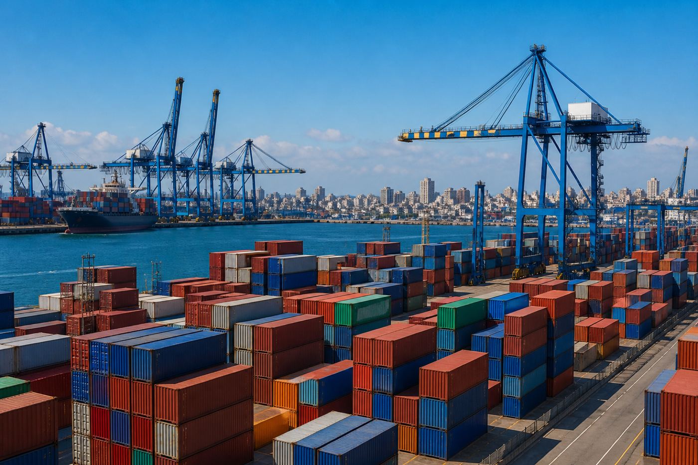 Container port terminal